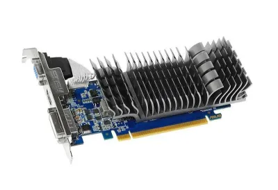 AS610D3CM - ASUS Nvidia GeForce GT 610 2GB GDDR3 VGA/ HDMI/ DVI PCI Express Low Profile Video Graphics Card