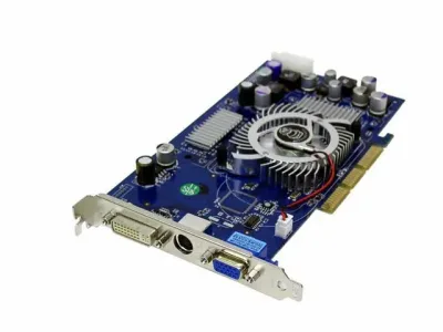 ASLM52128U - Nvidia GeForce FX 5200 128MB 128-Bit DDR AGP 4X/8X Video Graphics Card