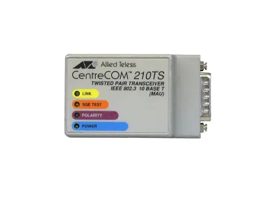 AT-210TS-07D - Allied 10Base-T AUI to RJ45 Micro Transceiver Module