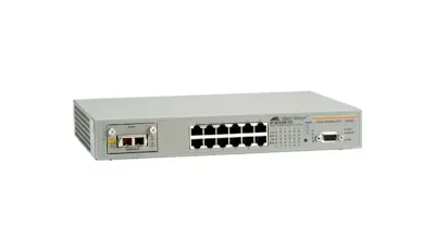 AT-8012M-QS - Allied Telesis Managed Ethernet Switch 12 x 10/100Base-TX LAN 1 x Expansion Slot(s) Managed Ethernet Switch