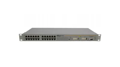 AT-8024GB-10 - Allied Telesis Managed Ethernet Switch 24 x 10/100Base-TX LAN 2 x GBIC Ethernet Switch