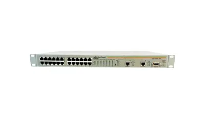 AT-8026T - Allied Telesis Managed Ethernet Switch 24 x 10/100Base-TX LAN 2 x 1000Base-T Ethernet Switch