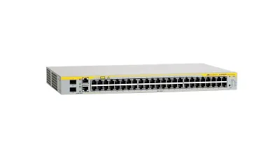 AT-8550SP-50 - Allied Telesis 48-Port Layer 3 Switch 48 x 10/100Base-TX LAN 2 x SFP (mini-GBIC) Layer 3 Switch
