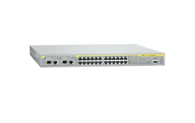 AT-8624POE - Allied Telesis Layer 3 Fast Ethernet Switch 24 x 10/100Base-TX LAN 2 x Expansion Slot(s) Layer 3 Switch