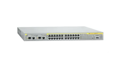 AT-8624POE-10 - Allied Telesis Layer 3 Fast Ethernet Switch 24 x 10/100Base-TX LAN 2 x Expansion Slot(s) Layer 3 Switch