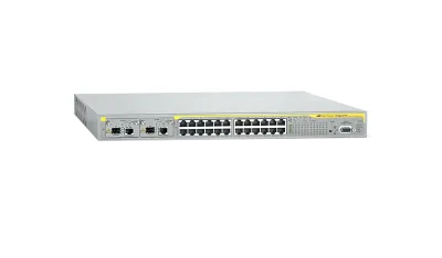 AT-8624POE-30 - Allied Telesis Layer 3 Fast Ethernet Switch 24 x 10/100Base-TX LAN 2 x Expansion Slot(s) Layer 3 Switch