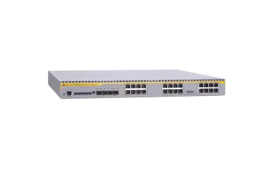 AT-9924T-10 - Allied Telesis AT-9924T Multi-Layer Gigabit Ethernet Switch 24 x 10/100/1000Base-T LAN 4 x SFP (mini-GBIC) Shared