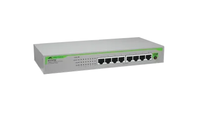 AT-FS708-20 - Allied Telesis unmanaged Ethernet Switch 8 x 10/100Base-TX LAN Ethernet Switch