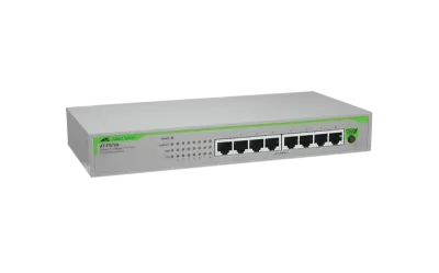 AT-FS708-40 - Allied Telesis unmanaged Ethernet Switch 8 x 10/100Base-TX LAN Ethernet Switch