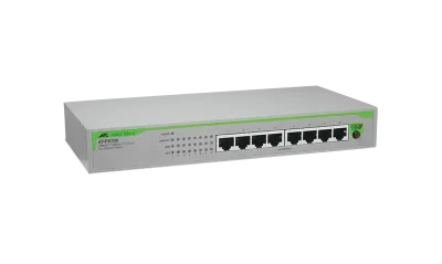 AT-FS708-50 - Allied Telesis unmanaged Ethernet Switch 8 x 10/100Base-TX LAN Ethernet Switch