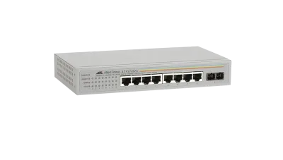 AT-FS709FC-10 - Allied Telesis AT-FS709FC Ethernet Switch 9-Port 8 1 x 10/100Base-TX 100Base-FX