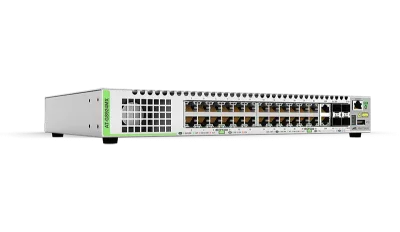 AT-GS924MX - Allied Telesis 24-Port 10/100/1000-T Rj-45 Manageable with 2 x SFP/Copper Combo Port 2 x SFP/SFP+ Uplink Slots Switch