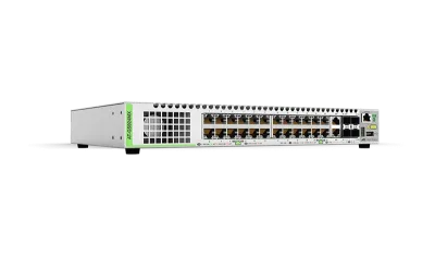 AT-GS924MX-30 - Allied Telesis 24-Port 10/100/1000-T Rj-45 Manageable with 2 x SFP/Copper Combo Port 2 x SFP/SFP+ Uplink Slots Switch