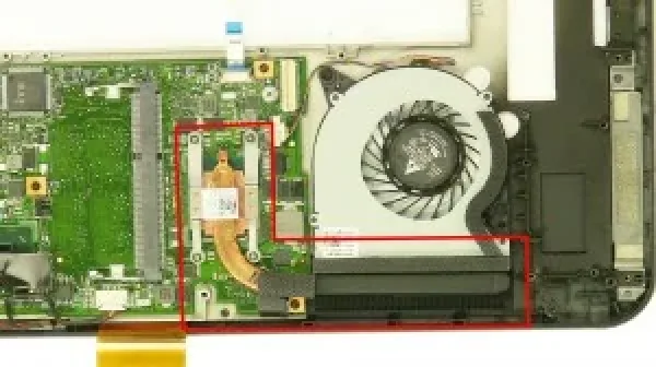 AT0ZH0020R0 - Dell Laptop Heatsink for XPS 1810