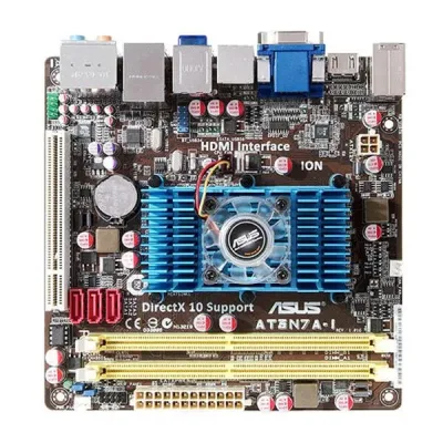 AT3N7A-I - ASUS Desktop Board nVIDIA Socket 437 533MHz FSB 4GB DDR2 SDRAM DDR2-800/PC2-6400, DDR2-667/PC2-5300 Mini ITX