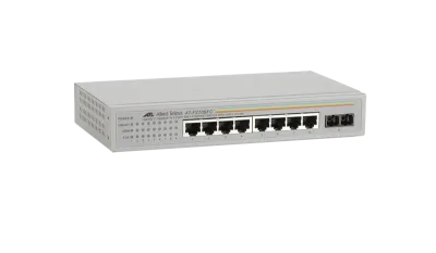 ATFS709FC - Allied Telesis AT-FS709FC Ethernet Switch 9-Port 8 1 x 10/100Base-TX 100Base-FX