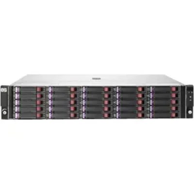 AW525A - HP StorageWorks D2700 Hard Drive Array 25 x HDD 7.50 TB Installed HDD Capacity RAID Supported 25 x Total Bays 2U Rack-mountable