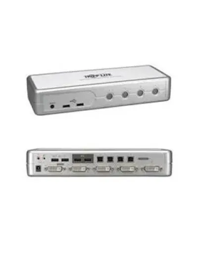 B004-DUA4-K-R - Tripp-Lite 4-Port KVM Audio Switch