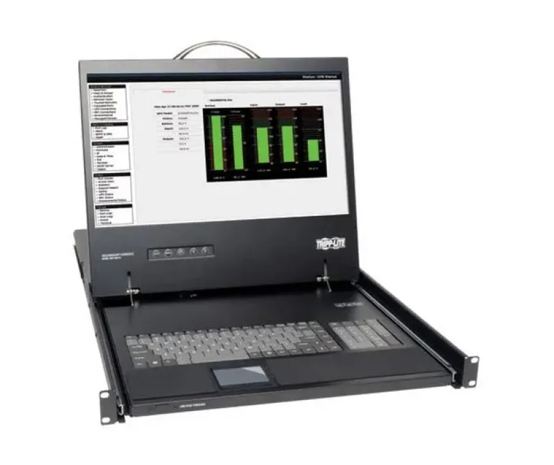 B021-000-19 - Tripp Lite KVM Rack Console 1U Rackmount with 19-inch LCD Display