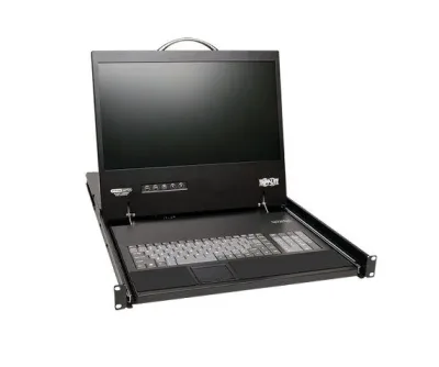 B070-016-19-IP - Tripp-Lite 16-Port Cat5 1+1 User Console KVM Switch with 19-inch LCD and IP Remote Access