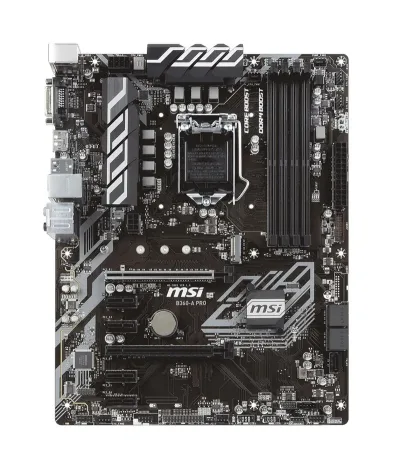 B360APRO - MSI B360-A PRO Desktop Motherboard Intel B360 Chipset Socket H4 LGA-1151