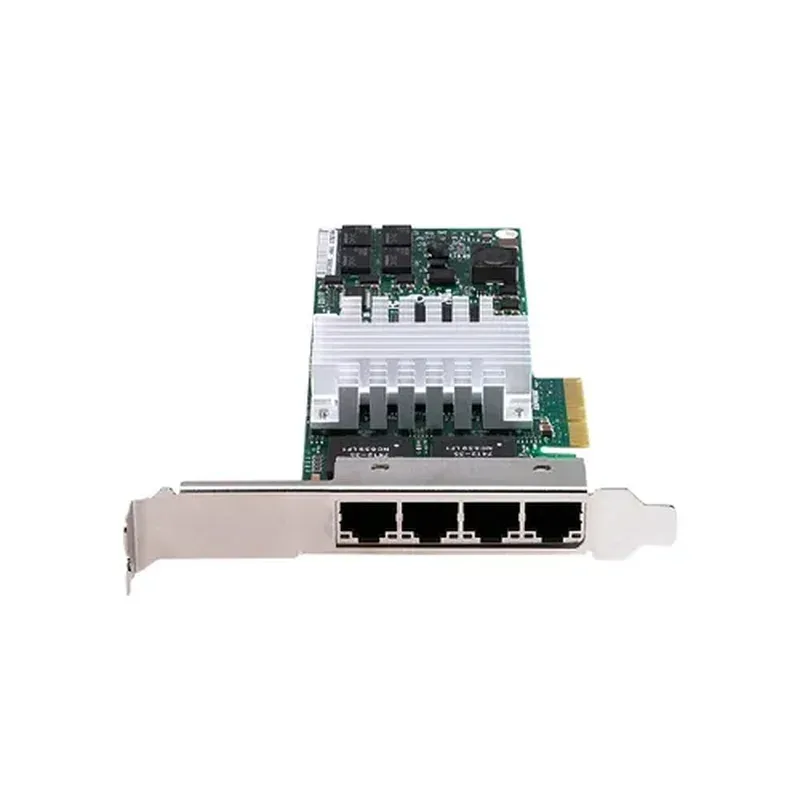 HP BCM95719A1913G 331FLR 4 x Ports RJ-45 1Gb/s PCI Express x4 Network Adapter Card. In Stock