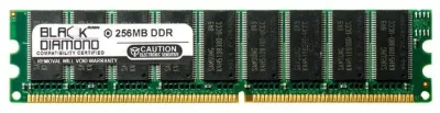 BD256M333ME07 - Black Diamond 256MB DDR-333 MHz PC-2700 ECC CL2.5 184-pin DIMM 2.5V 2Rx8 Memory Module