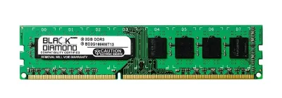 BD2G1866MT13 - Black Diamond 2GB DDR3-1866 MHz PC3-14900 ECC CL13 240-Pin DIMM 1.5V 2Rx8 Memory Module