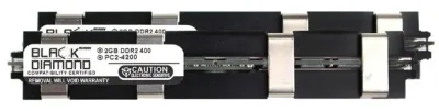BD2GX2533MDA14 - Black Diamond 4GB Kit (2 x 2GB) DDR2-533 MHz PC2-4200 ECC CL4 240-pin DIMM 1.8V 2Rx4 Memory Module