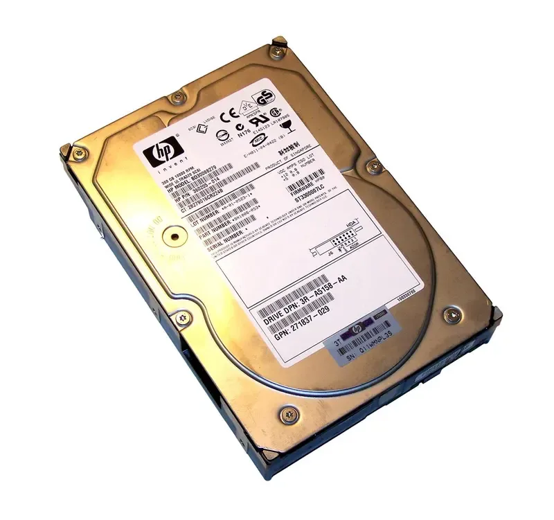 BD30088279 - HP 300GB 10000RPM Ultra-320 SCSI Hot-Pluggable LVD 80-Pin 3.5-inch Hard Drive
