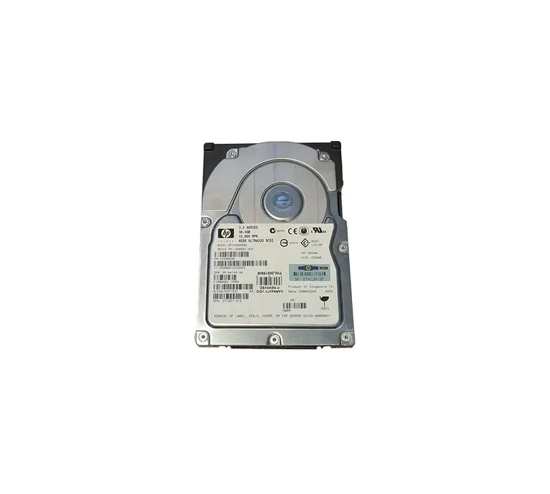 BF036863B9 - HP 36.4GB 15000RPM Ultra-320 SCSI Hot-Pluggable LVD 80-Pin 3.5-inch Hard Drive