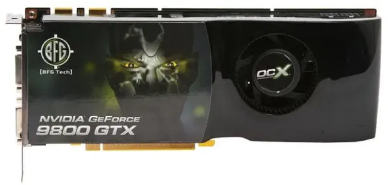 BFGE98512GTXOCE - BFG GeForce 9800 GTX 512MB 256-Bit GDDR3 PCI Express 2 x16 HDCP Ready SLI Support Video Graphics Card