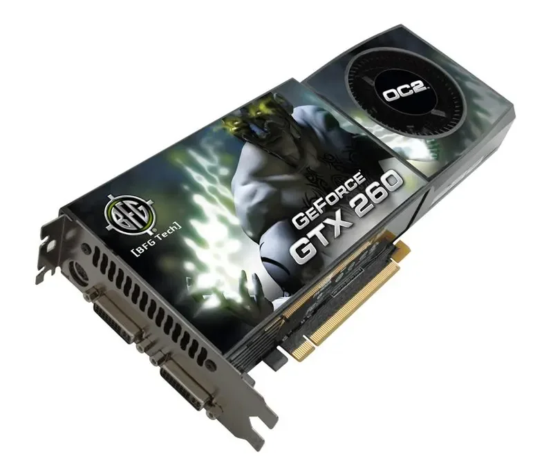BFGEGTX260896OCXE - BFG GeForce GTX 260 896MB 448-Bit GDDR3 PCI Express 2 x16 HDCP Ready SLI Support Video Graphics Card