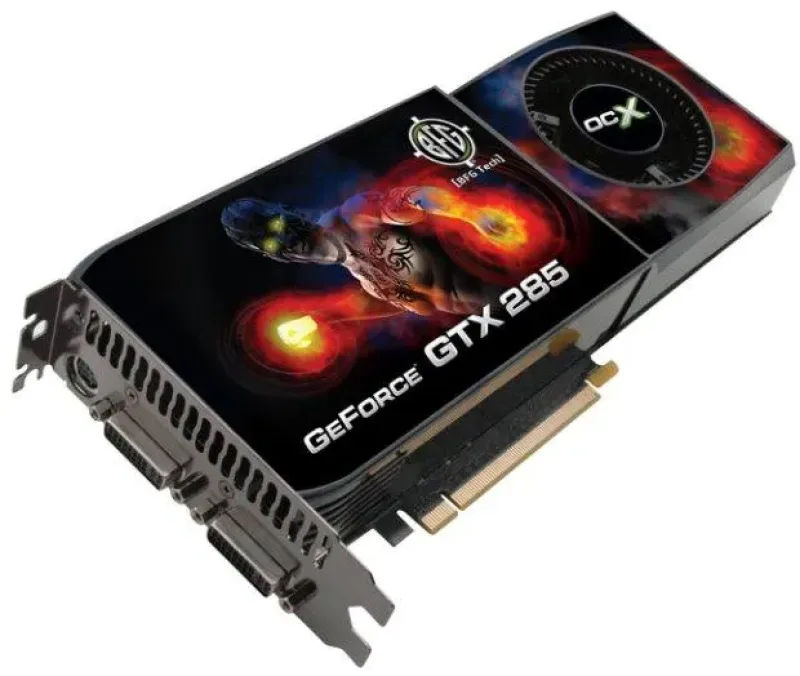BFGEGTX2851024OCXBE - BFG GeForce GTX 285 1GB 512-Bit GDDR3 PCI Express 2 x16 HDCP Ready SLI Support Video Graphics Card