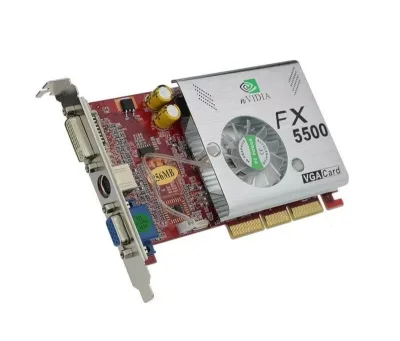 BFGR552560C - Nvidia GeForce FX5500 256MB VGA AGP Video Graphics Card
