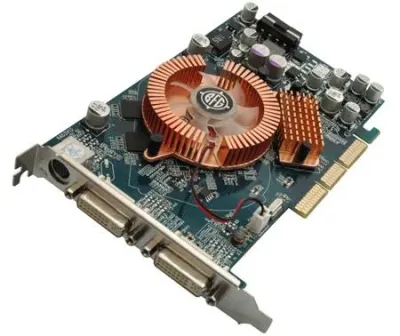 BFGR6600GTOC - BFG GeForce 6600 GT 128MB 128-Bit GDDR3 AGP 4X/8X Video Graphics Card