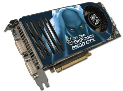 BFGR88768GTXE - BFG GeForce 8800 GTX 768MB 384-Bit GDDR3 PCI Express x16 HDCP Ready SLI Support HDCP Video Graphics Card