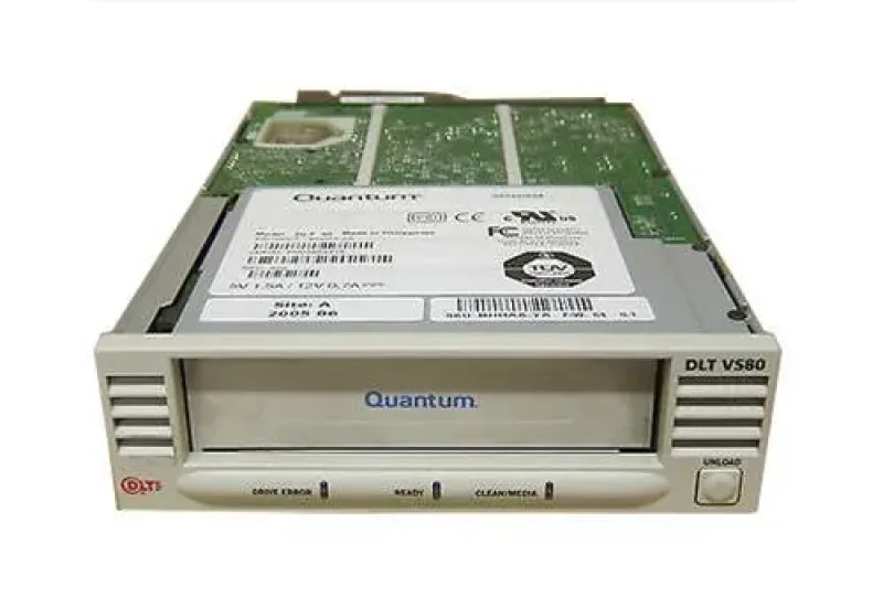 BHHAA-EY - Quantum Value DLTtape DLT-VS80 Internal Tape Drive - 40GB (Native)/80GB (Compressed) - 5.25 1/2H Internal