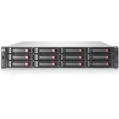 BK831A - HP StorageWorks P2000 G3 NAS Hard Drive Array RAID Supported 24 x Total Bays Gigabit Ethernet Network (RJ-45) 2U Rack-mountable