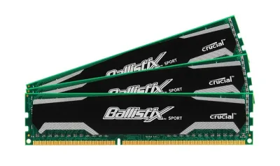 BLS4KIT8G3D1609DS1S0 - Crucial Technology 32GB Kit (4 X 8GB) DDR3-1600MHz PC3-12800 non-ECC Unbuffered CL11 240-Pin DIMM 1.35V Low Voltage Memory