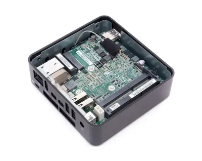 BOXDCCP847DYE - Intel Celeron 847 1.10 GHz - Ultra Compact - Black - Intel HD Graphics NUC Barebone System