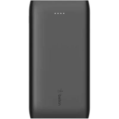 BPB001BTBK - Belkin 10000mAh 18-Watts USB Type A USB Type C Power Bank