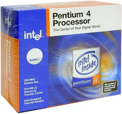 BX80532PC2400D - Intel Pentium 4 2.40GHz 400MHz FSB 512KB L2 Cache Socket 478 Processor