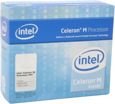 BX80536NC1700EJ - Intel Celeron M 390 1.70GHz 400MHz FSB 1MB L2 Cache Socket 478 Notebook Processor