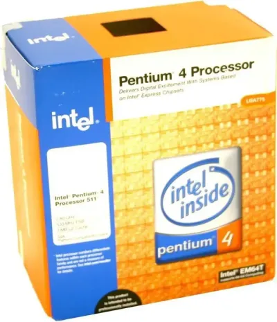 BX80547PEP280EN - Intel Pentium 4 511 2.80GHz 533MHz FSB 1MB L2 Cache Socket 775 Processor