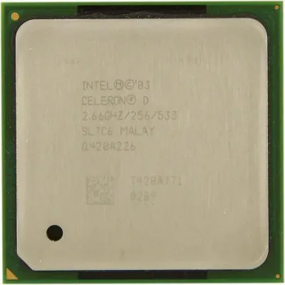 BX80547RE2667C - Intel Celeron D 330 2.66GHz 533MHz FSB 256KB L2 Cache Socket 775 Processor