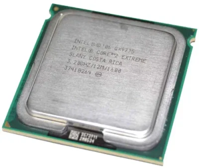 BX80574QX9775 - Intel Core 2 Extreme Quad Core 3.20GHz 1600MHz FSB 12MB L2 Cache Socket LGA771 Desktop Processor