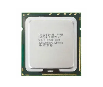 BX80601950 - Intel Core i7-950 Quad Core 3.06GHz 4.80GT/s QPI 8MB L3 Cache Socket FCLGA1366 Desktop Processor