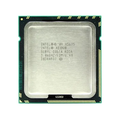 BX80614X5675 - Intel Xeon X5675 6 Core 3.06GHz 12MB L3 Cache 6.4GT/s QPI Socket FCLGA1366 Server Processor