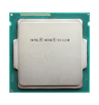 BX80623E1230 - Intel Xeon E3-1230 4-Core 3.20GHz 5GT/s DMI 8MB L3 Cache Socket LGA1155 Processor